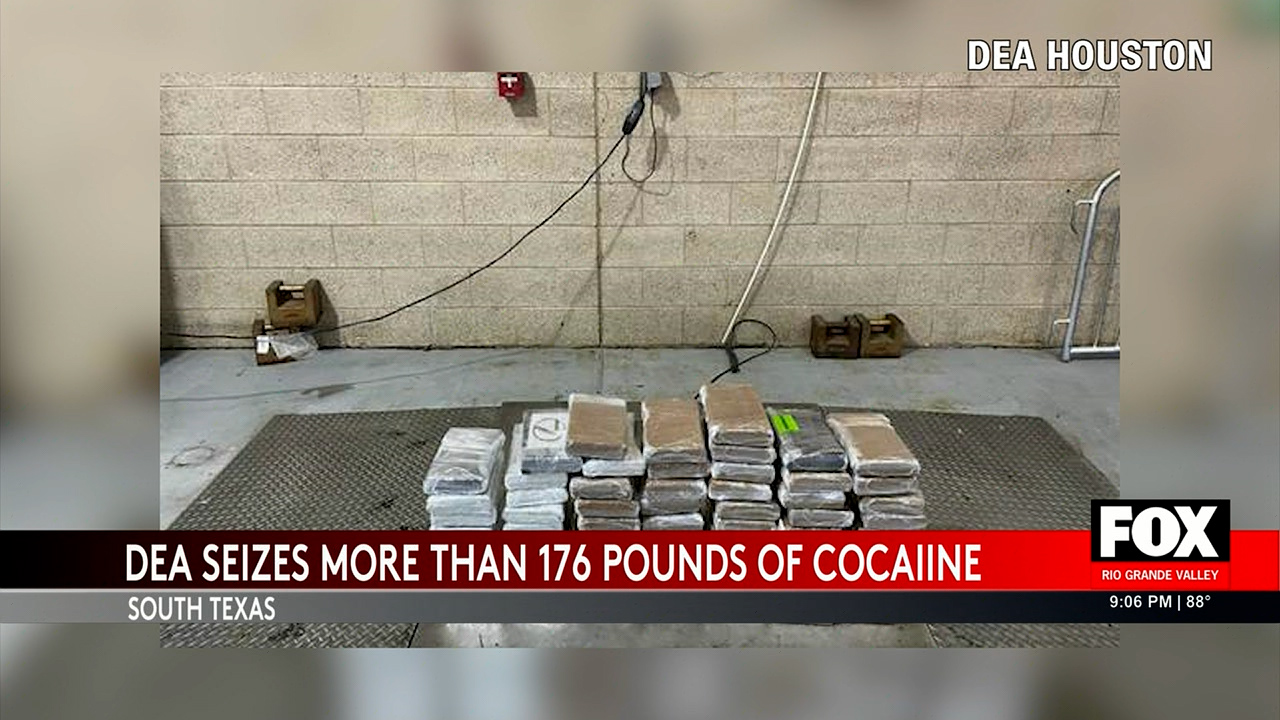 More Than 176 Pounds of Cocaine Seized at the Border | FOX RGV
