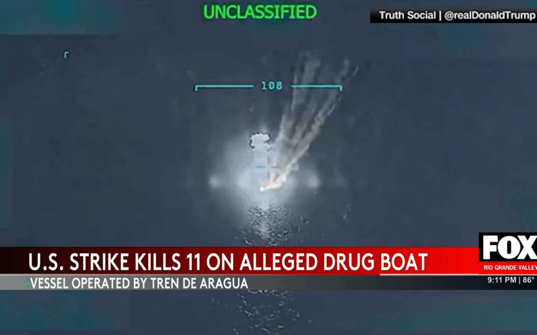 US Military Airstrike Targets Venezuelan Drug Cartel Boat