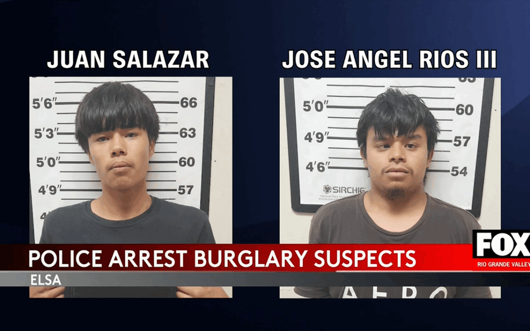 Burglary Suspects Arrested in Elsa: Community Tip Leads to Capture