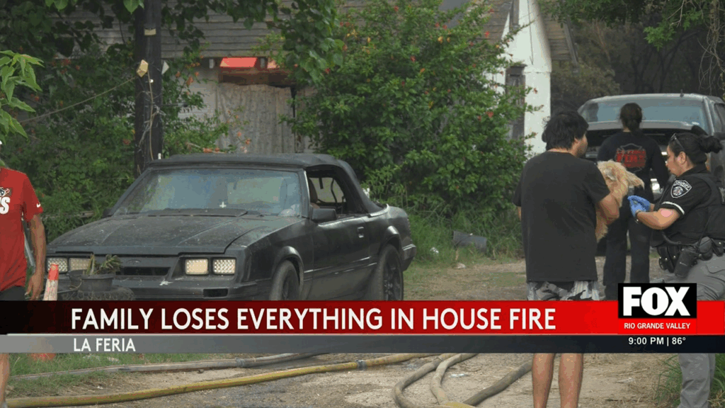 Fire Devastates Home in La Feria: Family Seeks Community Support