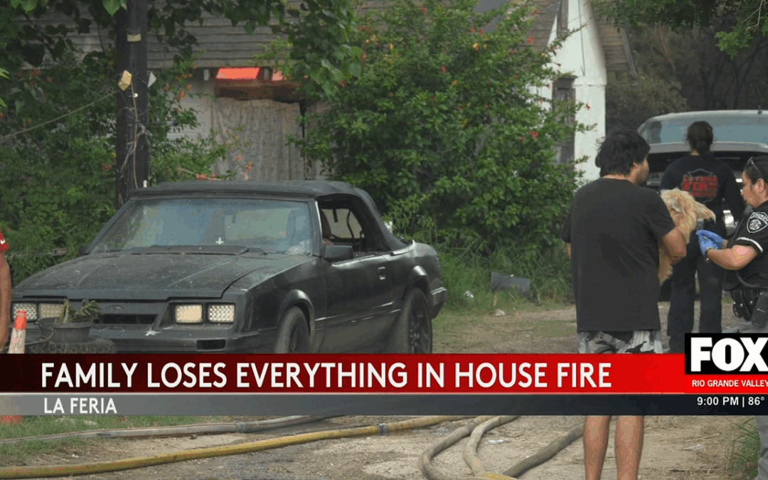 Fire Devastates Home in La Feria: Family Seeks Community Support