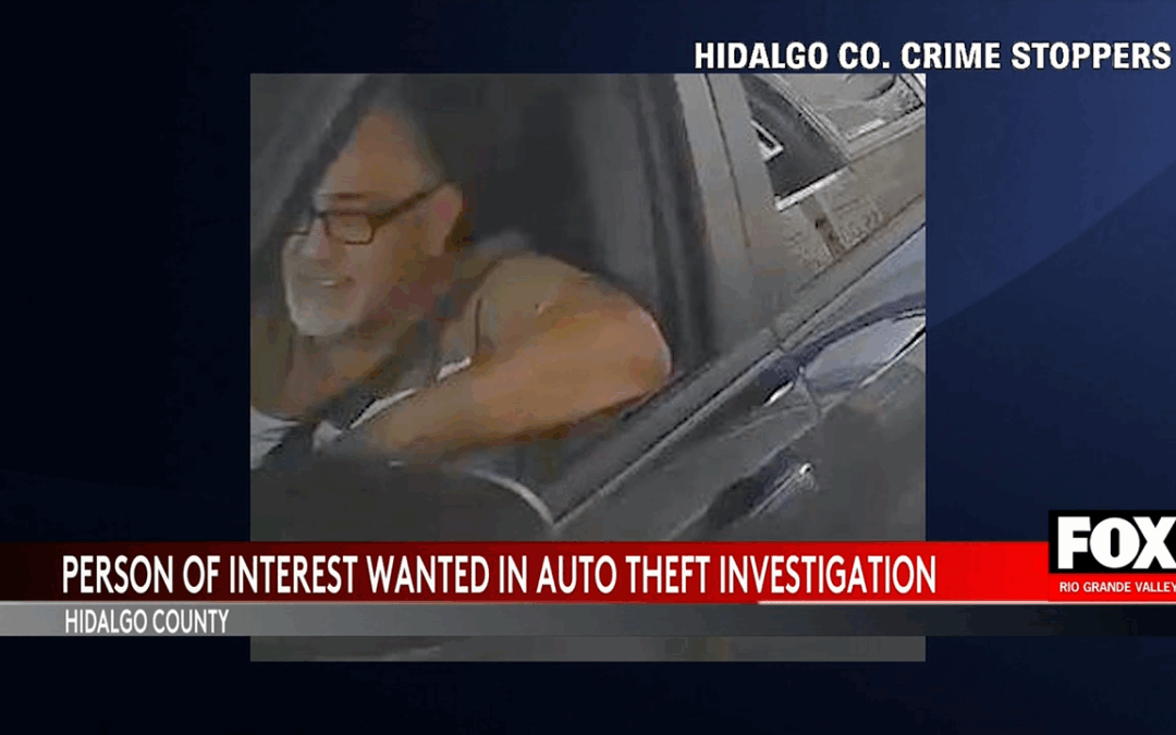 Hidalgo County Sheriff’s Office Seeks Public’s Help in Stolen Vehicle Case