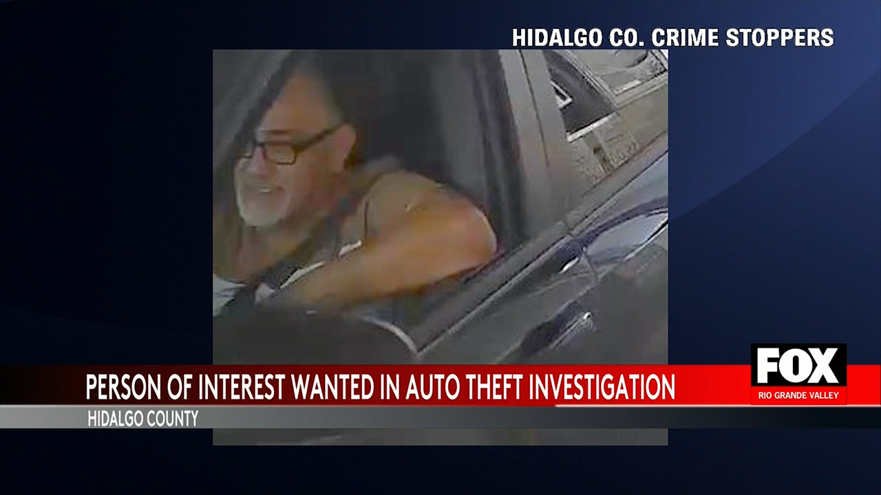 Hidalgo County Sheriff’s Office Seeks Public’s Help in Stolen Vehicle Case