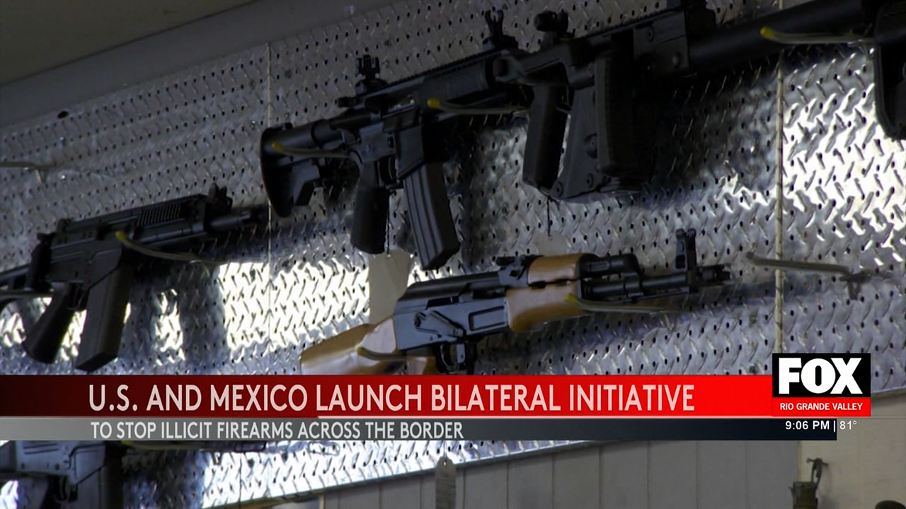 Border Security Initiative Targets Firearms Trafficking Between U.S. and Mexico
