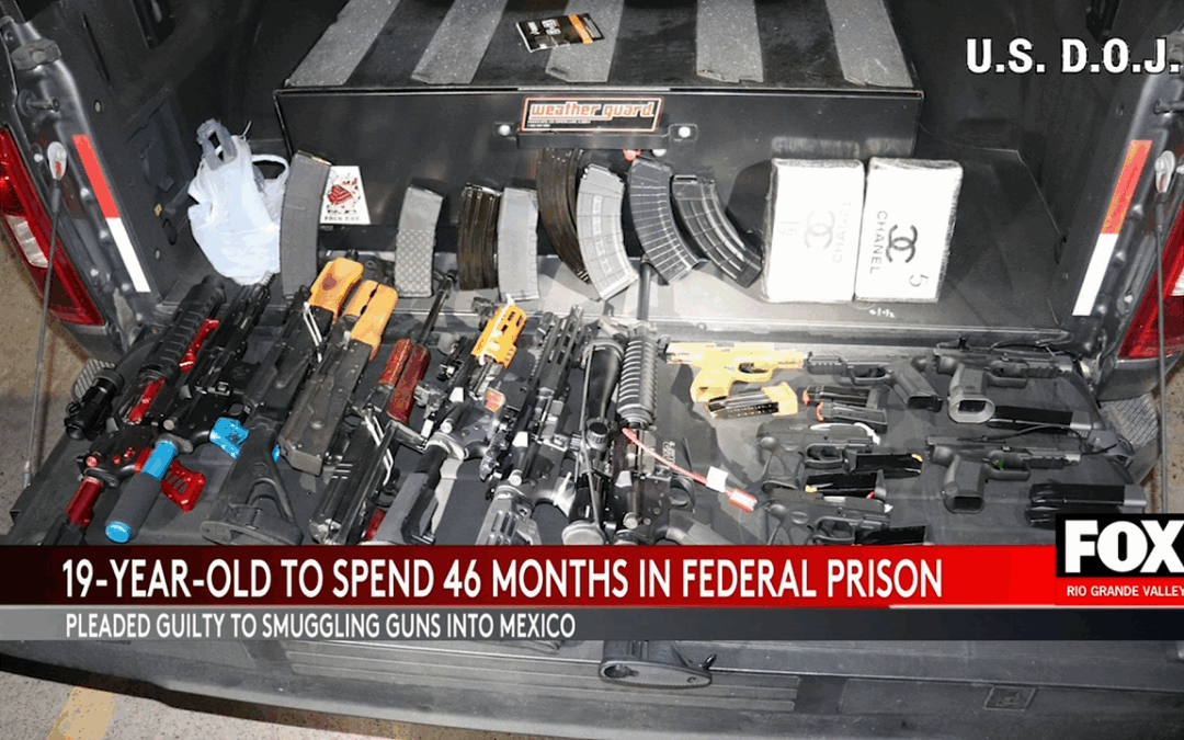 Gun Smuggling from Brownsville: Teen Sentenced to Nearly Four Years