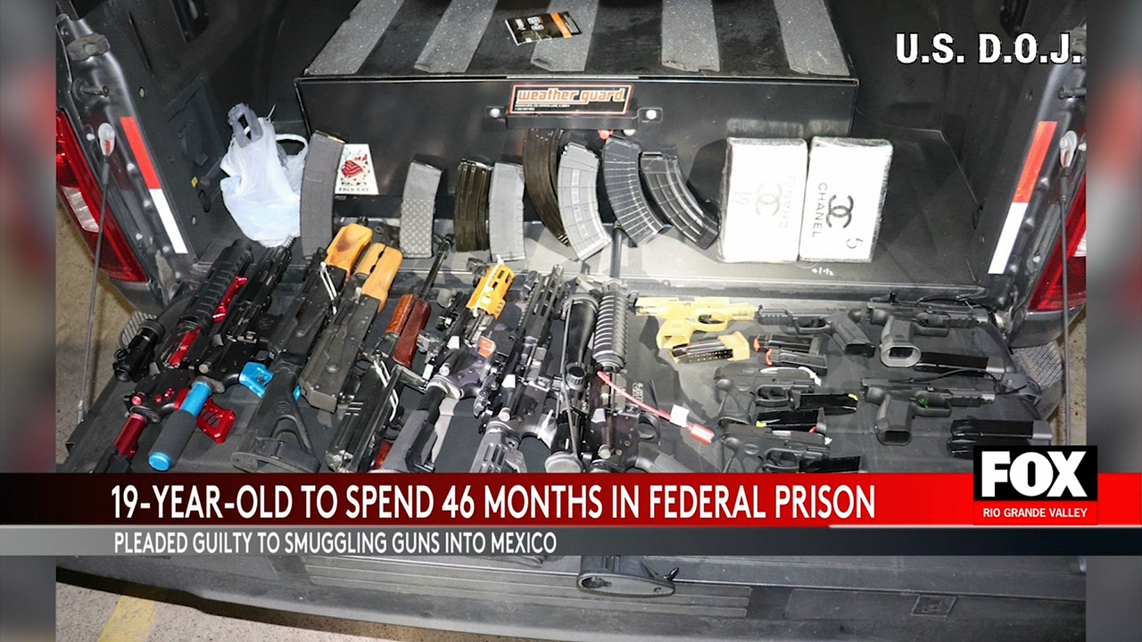Gun Smuggling from Brownsville: Teen Sentenced to Nearly Four Years
