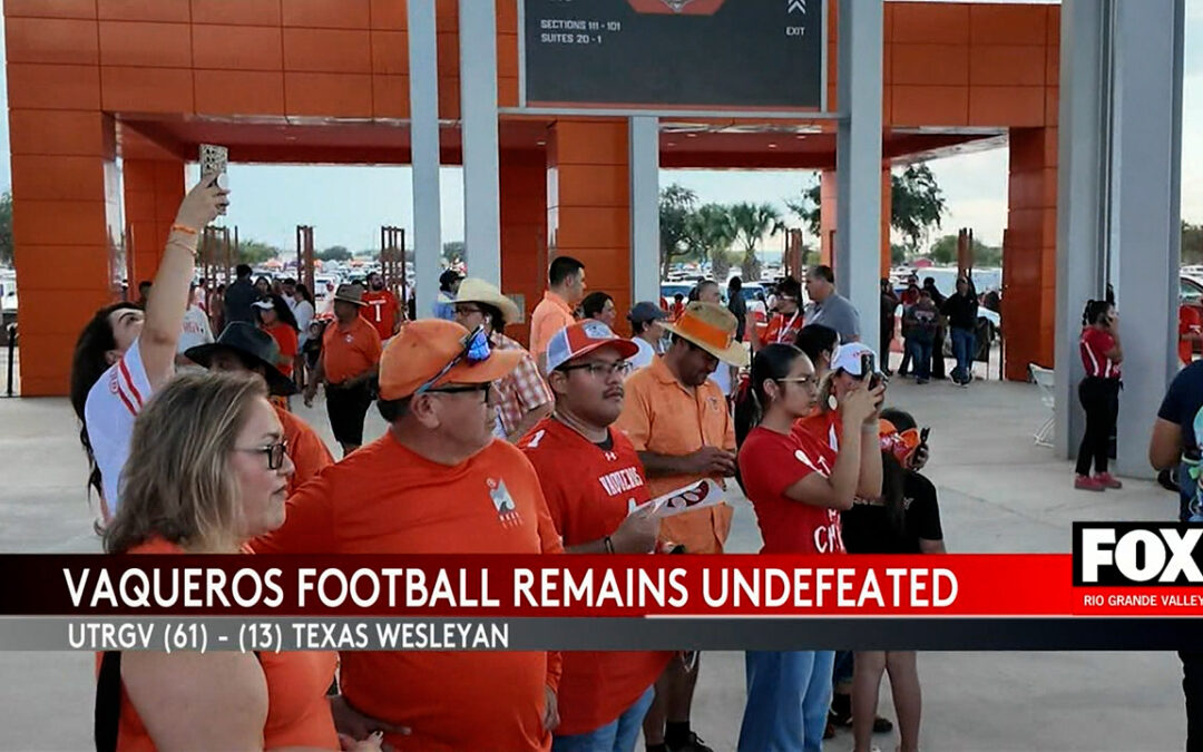 UTRGV Vaqueros Football Secures Historic Fourth Win in a Row