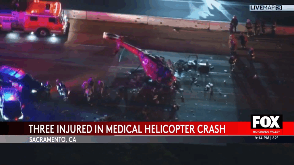 Shocking Helicopter Crash in Sacramento: Heroic Civilians Rescue 3 Critically Injured