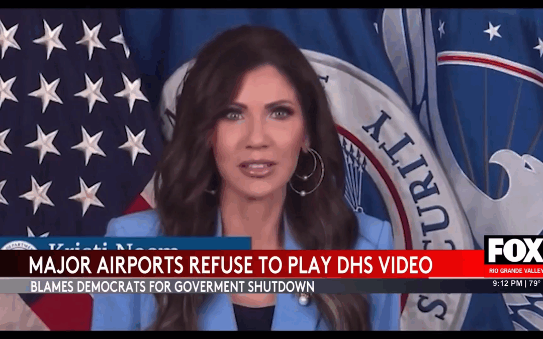 Shocking TSA Video Controversy: Kristi Noem’s Message Sparks Hatch Act Debate at Major Airports