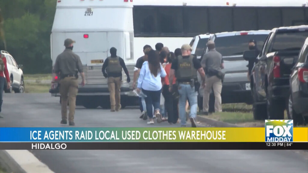 Immigration Operation in Hidalgo: Federal Agencies Conduct Major Raid
