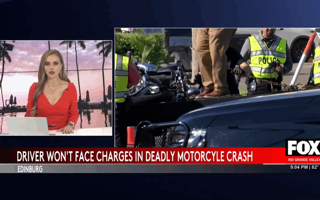 Edinburg Motorcycle Crash: No Charges for Driver Involved