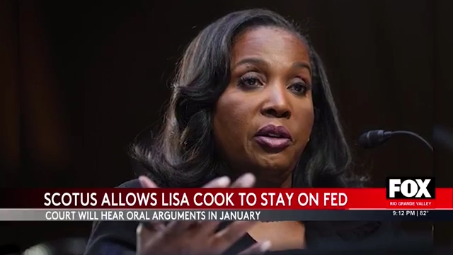 Federal Reserve’s Lisa Cook to Remain as Governor Amid Legal Battle