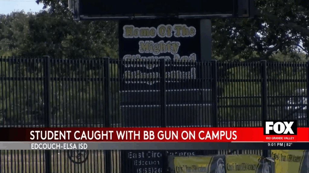 Shocking Edcouch-Elsa Incident: Student Found with BB Gun Sparks Immediate Lockdown