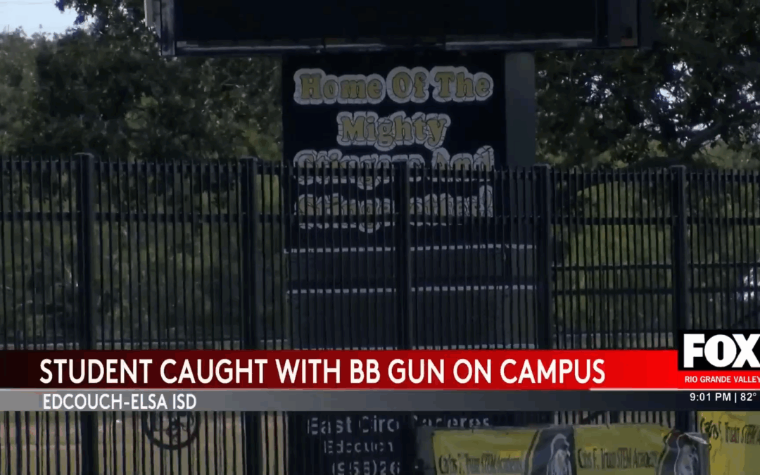 Shocking Edcouch-Elsa Incident: Student Found with BB Gun Sparks Immediate Lockdown