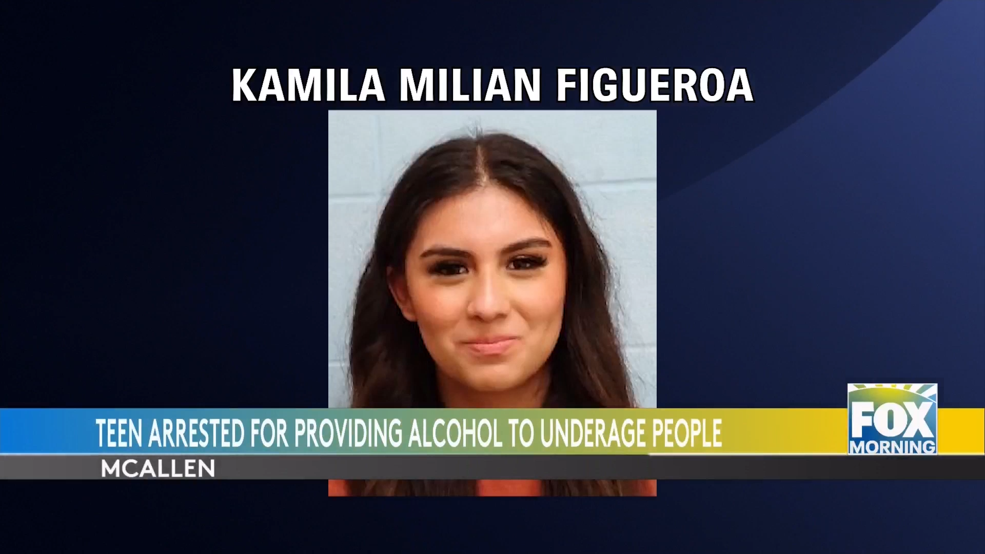McAllen Teenager Arrest: 17-Year-Old Camila Milion Figueroa Charged for Underage Drinking Party