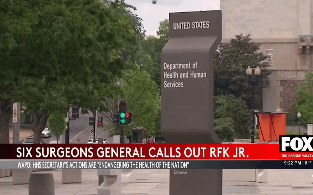 U.S. Surgeon Generals Issue Shocking Warning on Health Secretary’s Actions