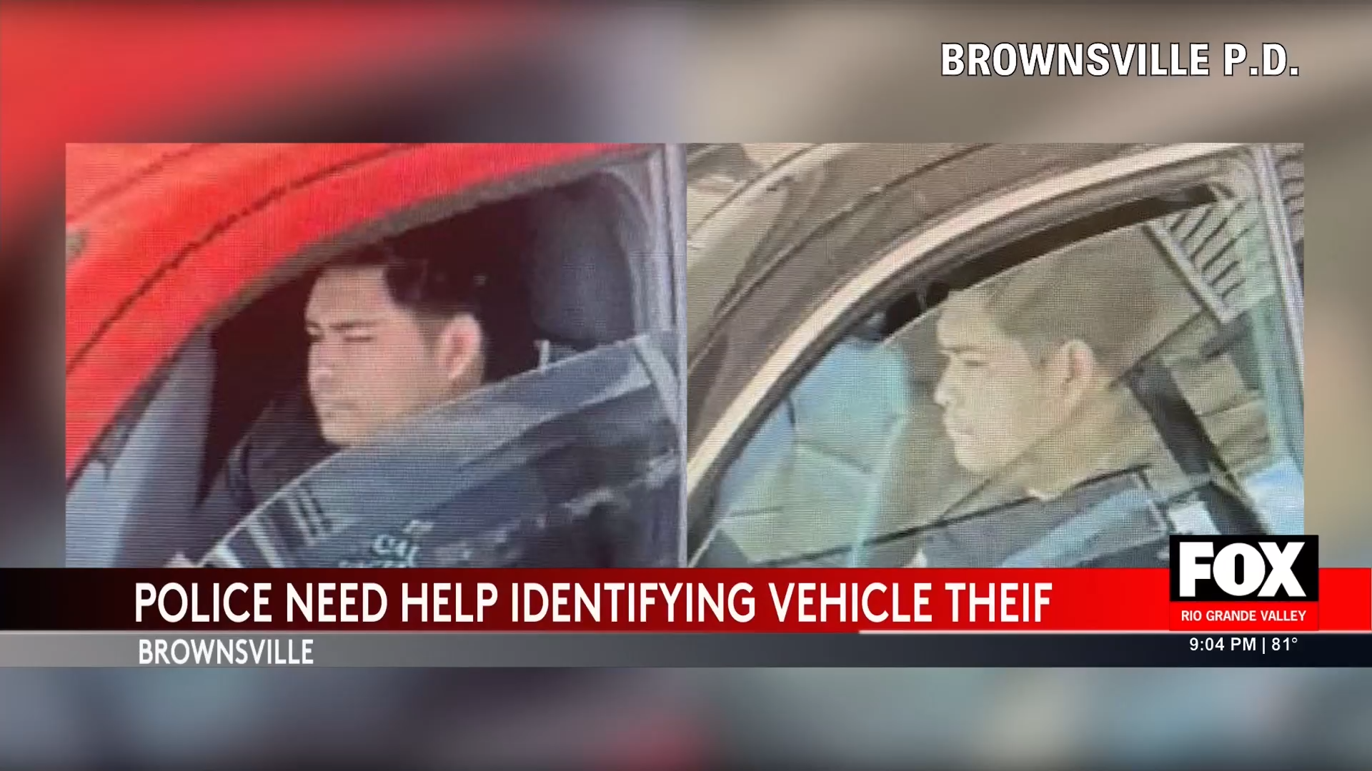 Shocking Appeal by Brownsville Police Department: Identify the Vehicle Theft Suspect Instantly