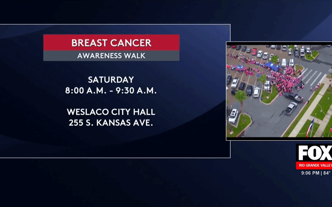 Join the Heartwarming Breast Cancer Awareness Walk in Weslaco This Saturday!
