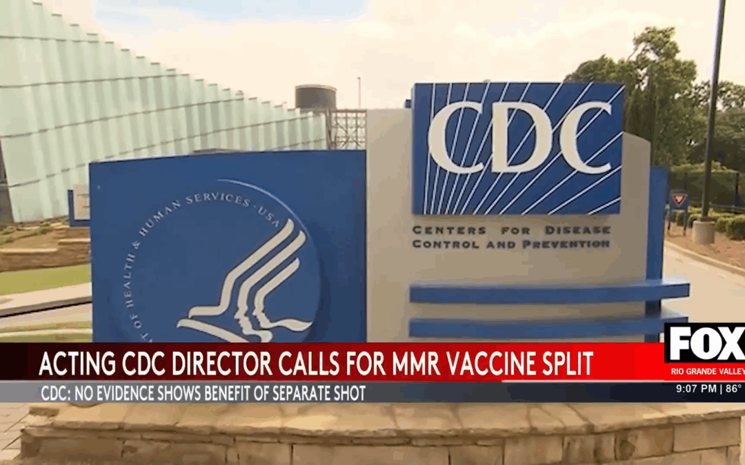 CDC Director Urges Vaccine Manufacturers to Rethink MMR Combination