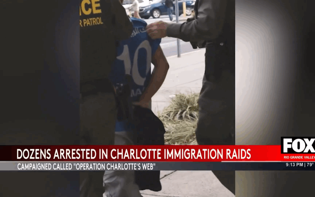 Shocking Impact of Operation Charlotte’s Web: 200 Arrests Spark Outrage in Immigration Crackdown