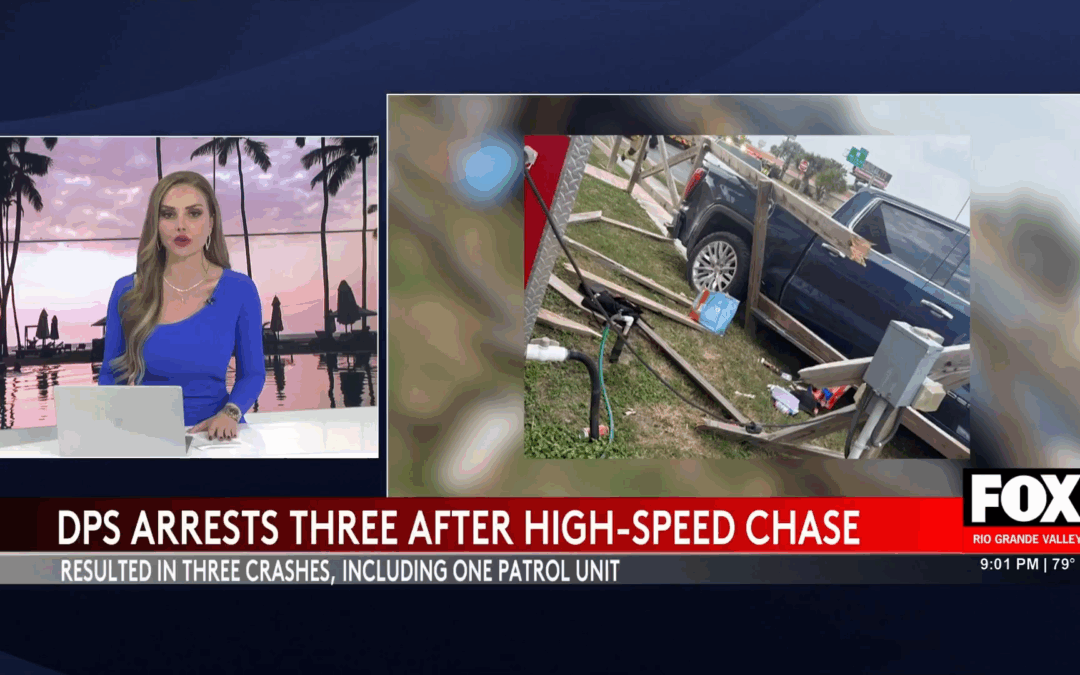 High-Speed Chase from Edinburgh to Mercedes Ends with 3 Arrests