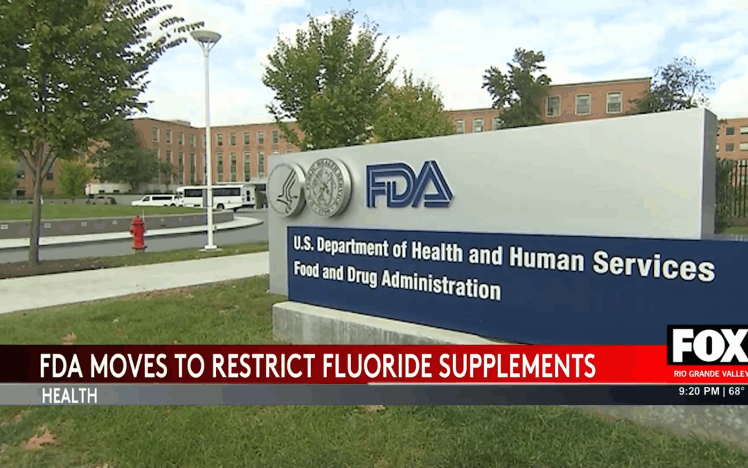 FDA’s Shocking Move: New Restrictions on Fluoride Supplements for Children