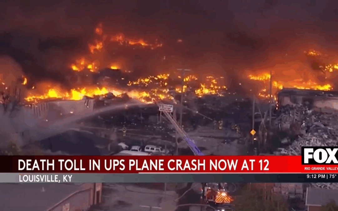 Shocking UPS Plane Crash in Kentucky: 12 Confirmed Dead, Including a Child