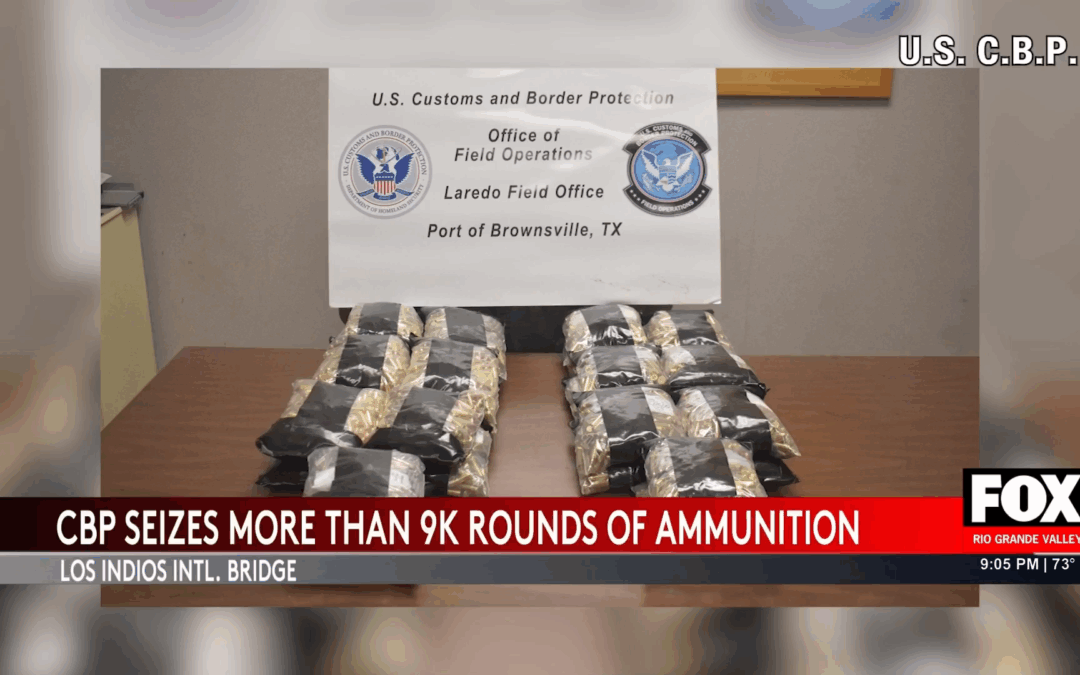 Shocking Ammunition Smuggling Attempt Foiled at Los Indios International Bridge