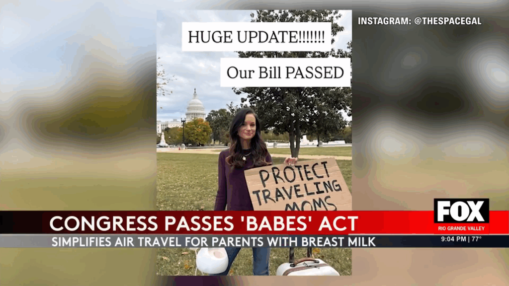 Babies Act: A Breakthrough Law for Air Travel Safety Passes Congress