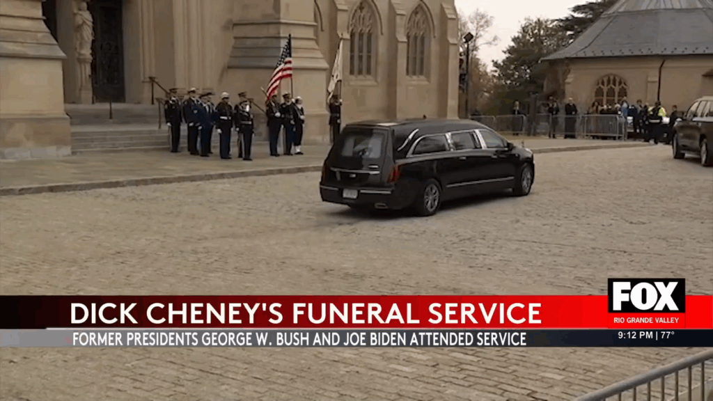 Shocking Tribute at Dick Cheney's Funeral Brings Together George W. Bush and Joe Biden