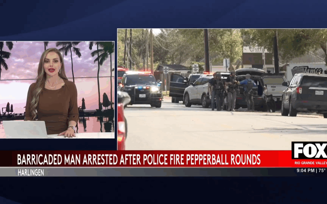 Harlingen standoff: Shocking Standoff in Harlingen: US Marshals Use Pepper Ball Rounds to Detain Suspect