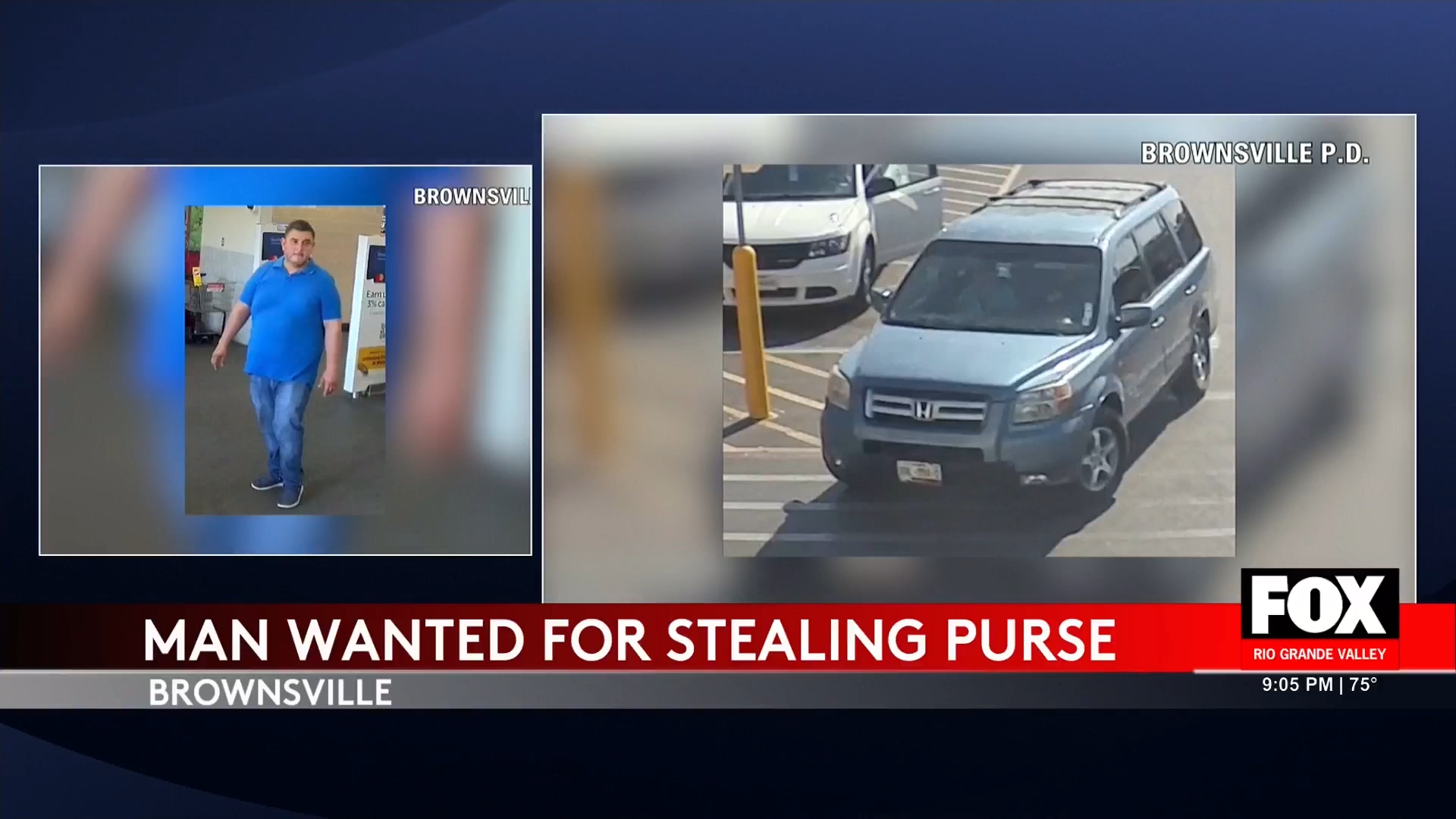 Shocking Brownsville Theft: Purse Snatcher on the Loose in Honda SUV