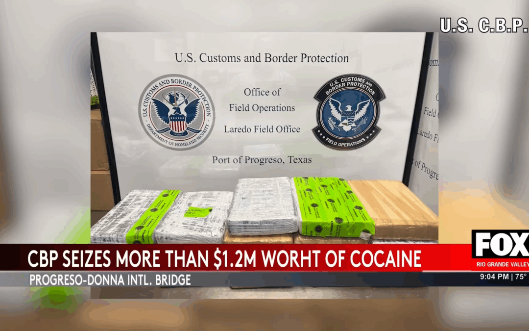 Shocking $1.2 Million Cocaine Seizure at Progreso Donna International Bridge on Halloween