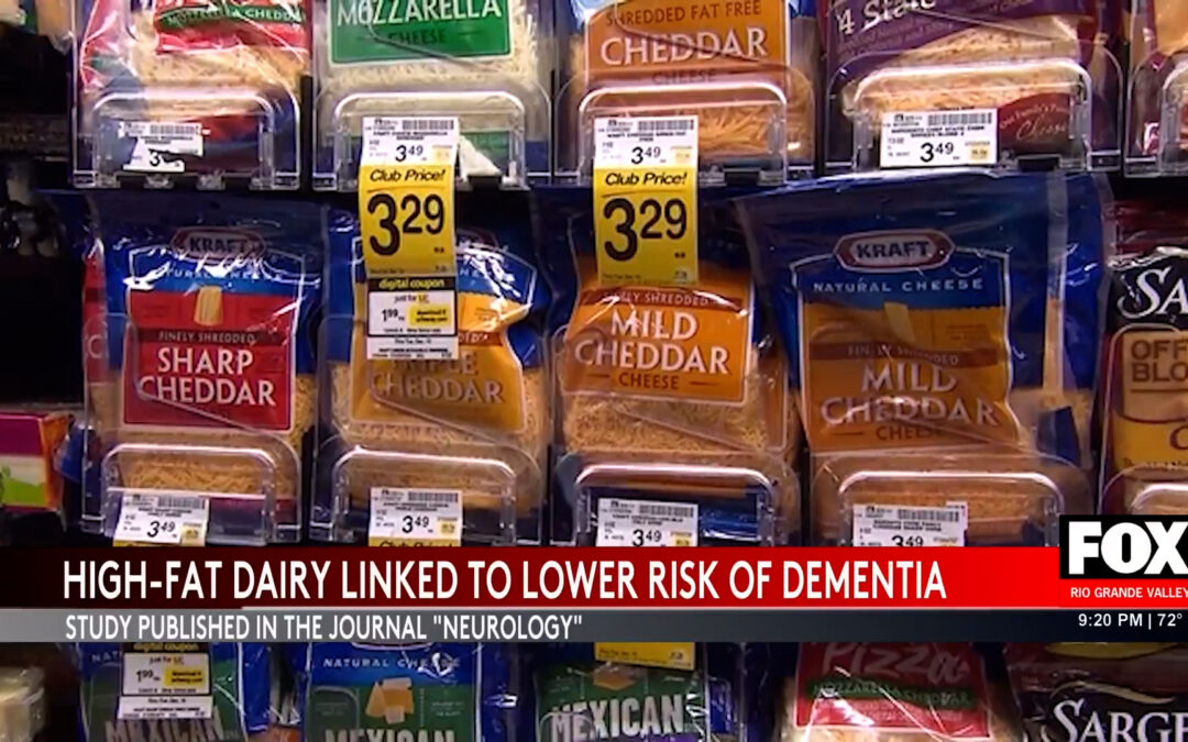 High Fat Cheese Proven to Lower Dementia Risk by 13% in New Study