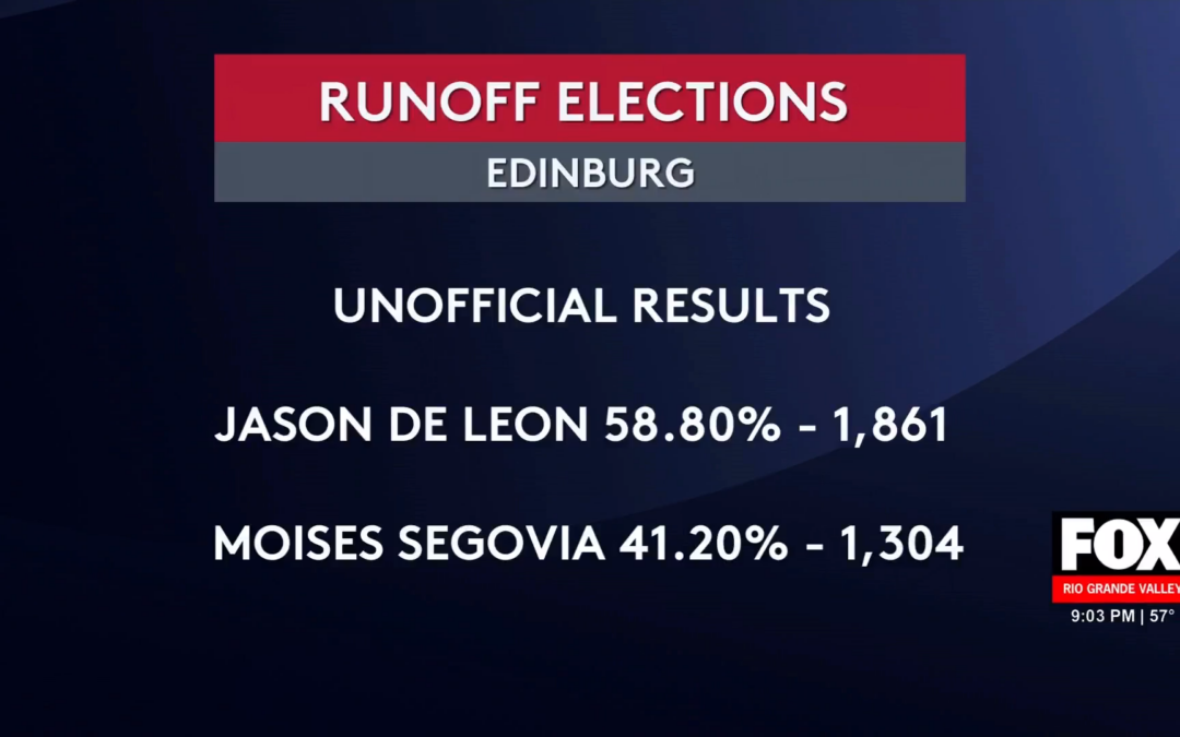Edinburg Runoff Elections: Jason De Leon’s Triumphant Victory Unveiled