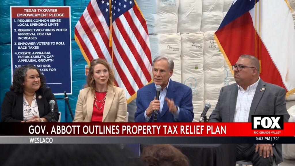 Shocking: Greg Abbott Unveils New Taxpayer Empowerment Plan in Weslaco