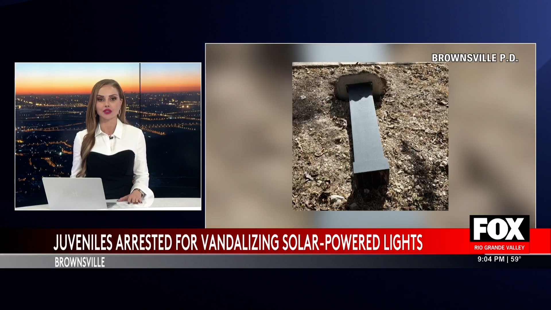 Brownsville Crime Shock: Juveniles Arrested for $20,000 in Solar Powered Lights Damage