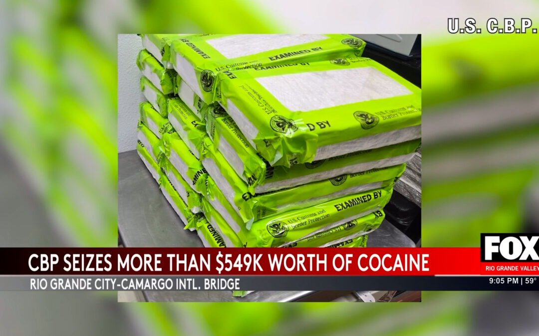 Cocaine Seizure Shocking: CBP Officers Uncover $549,000 Worth of Drugs at Rio Grande City Bridge