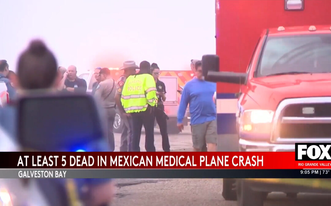 Mexican Navy Plane Crash in Galveston Bay Claims 5 Lives