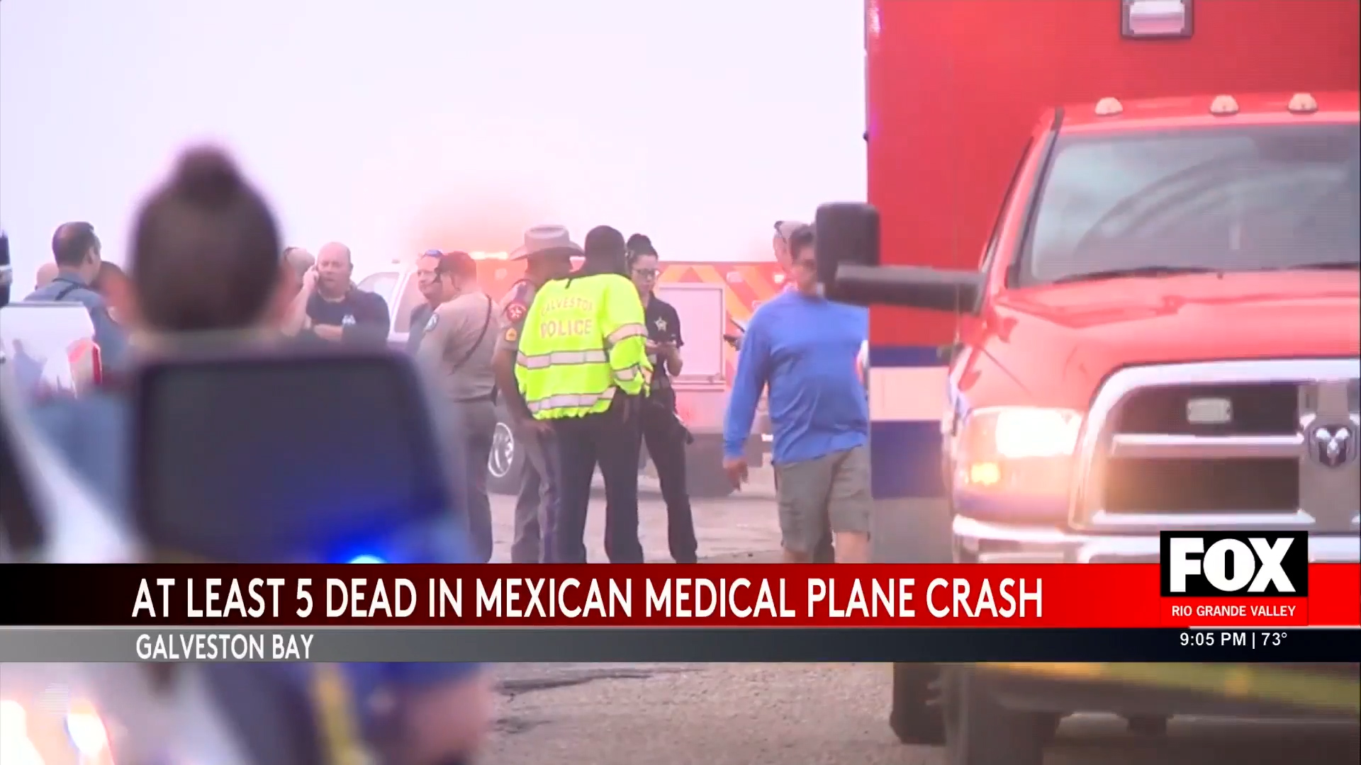 Mexican Navy Plane Crash in Galveston Bay Claims 5 Lives