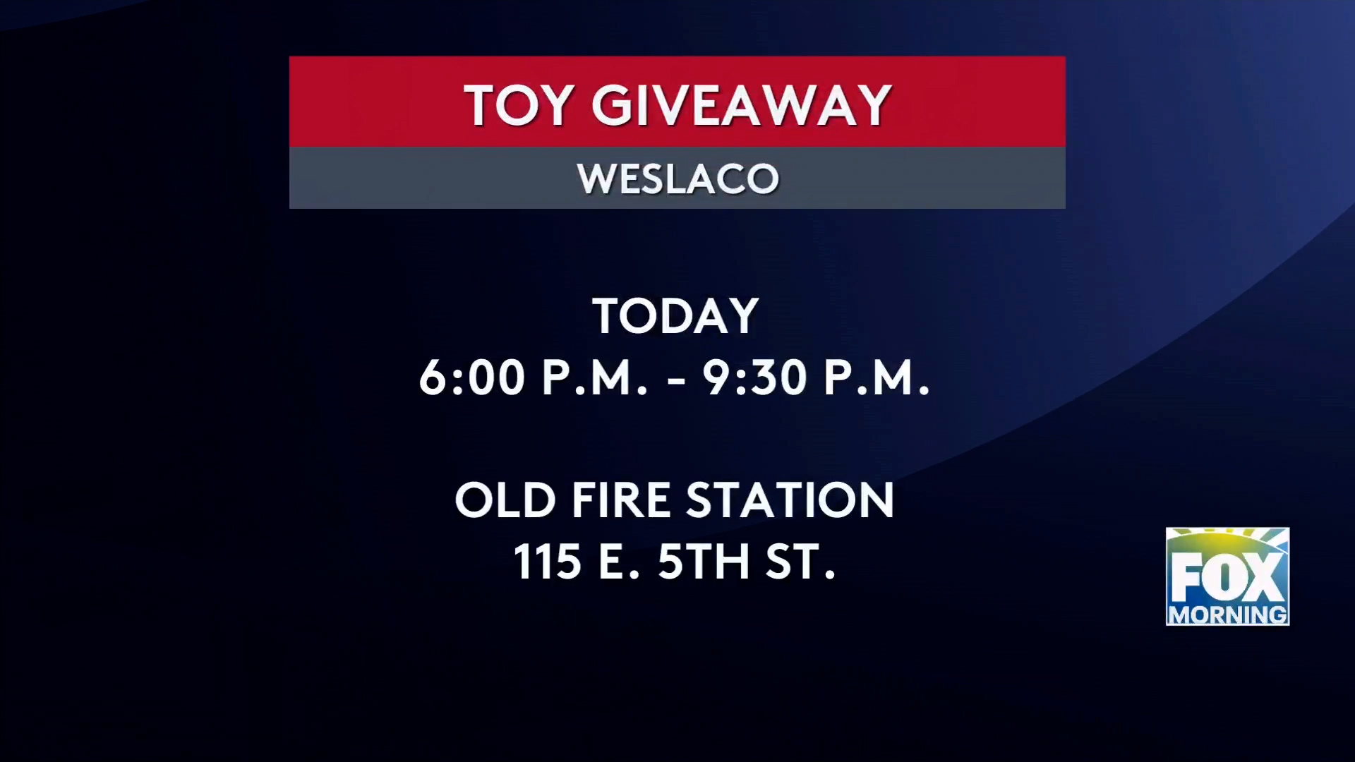 Heartwarming Weslaco Toy Giveaway: Join the Festive Community Event