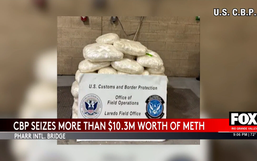Meth Smuggling Bust at Pharr International Bridge Reveals $10.3 Million Drug Haul