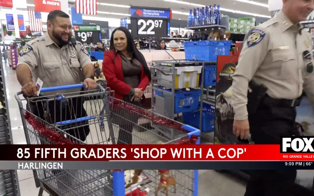 Heartwarming Harlingen Shop with a Cop Event Delights 85 Children with Christmas Cheer