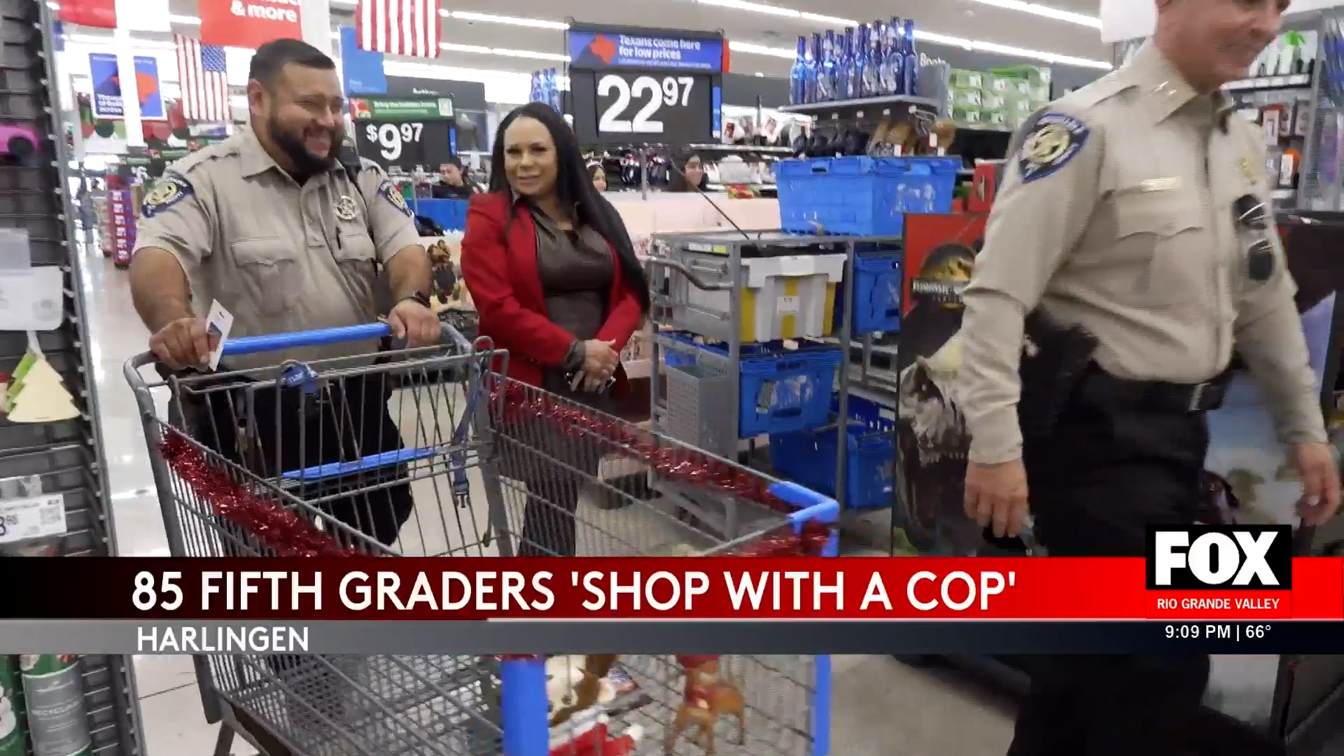 Heartwarming Harlingen Shop with a Cop Event Delights 85 Children with Christmas Cheer