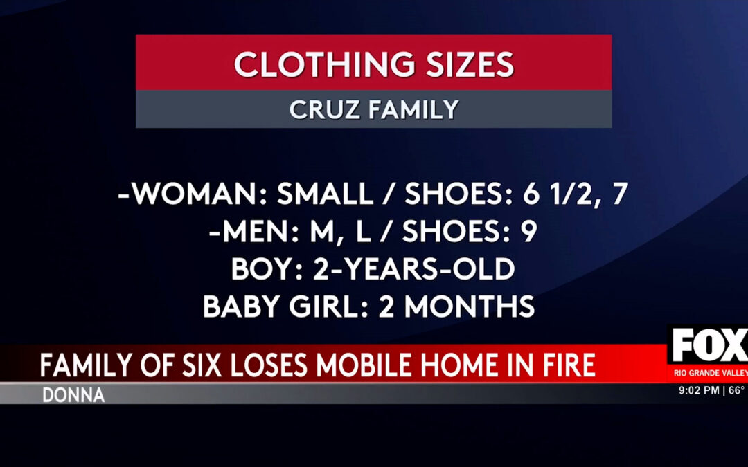 Devastating Donna House Fire: Family of Six Loses Everything Overnight
