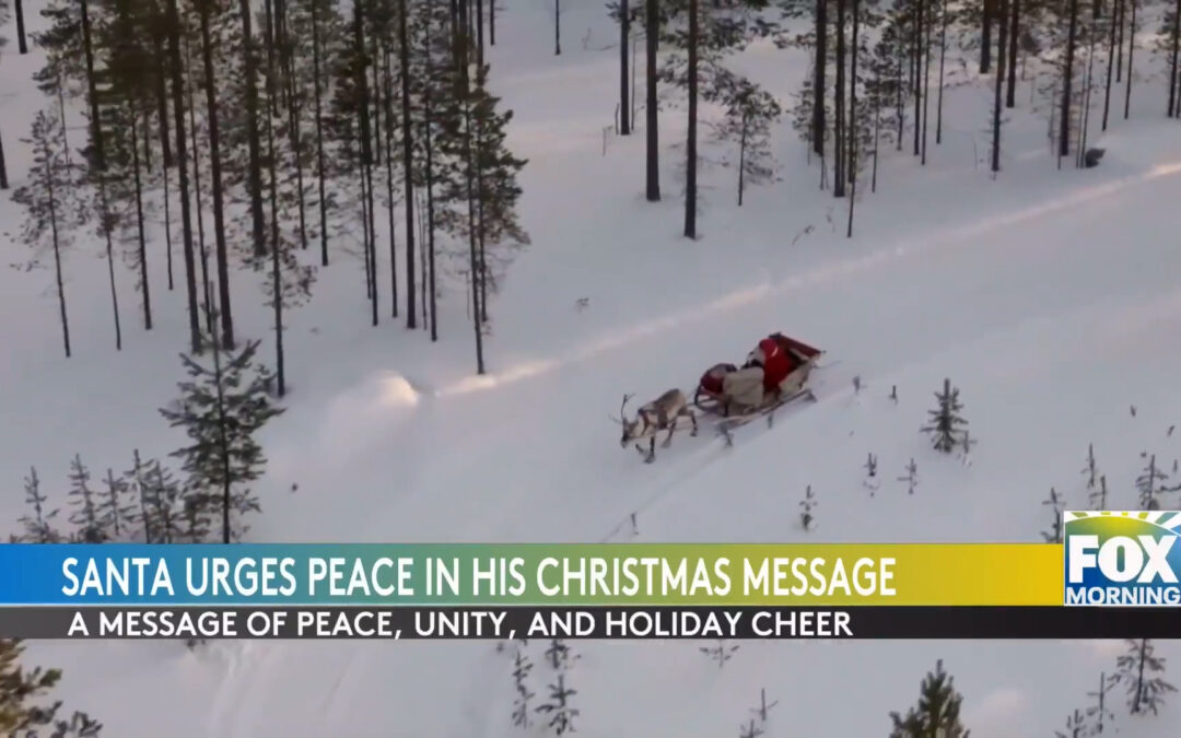 Santa Claus’s Heartwarming Christmas Message Promotes Global Togetherness
