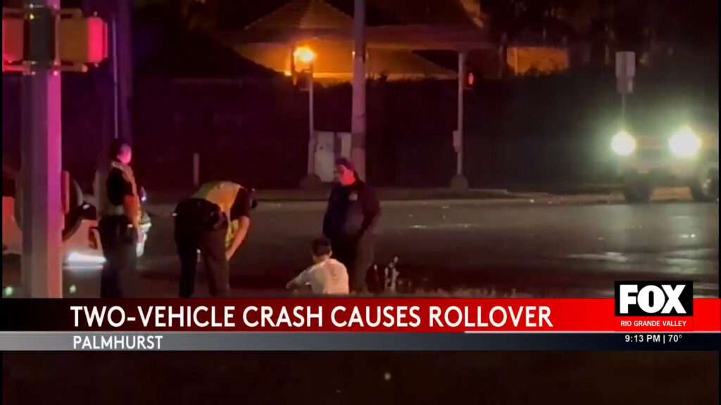 Shocking Two-Vehicle Crash in Palmhurst Leaves Residents Stunned