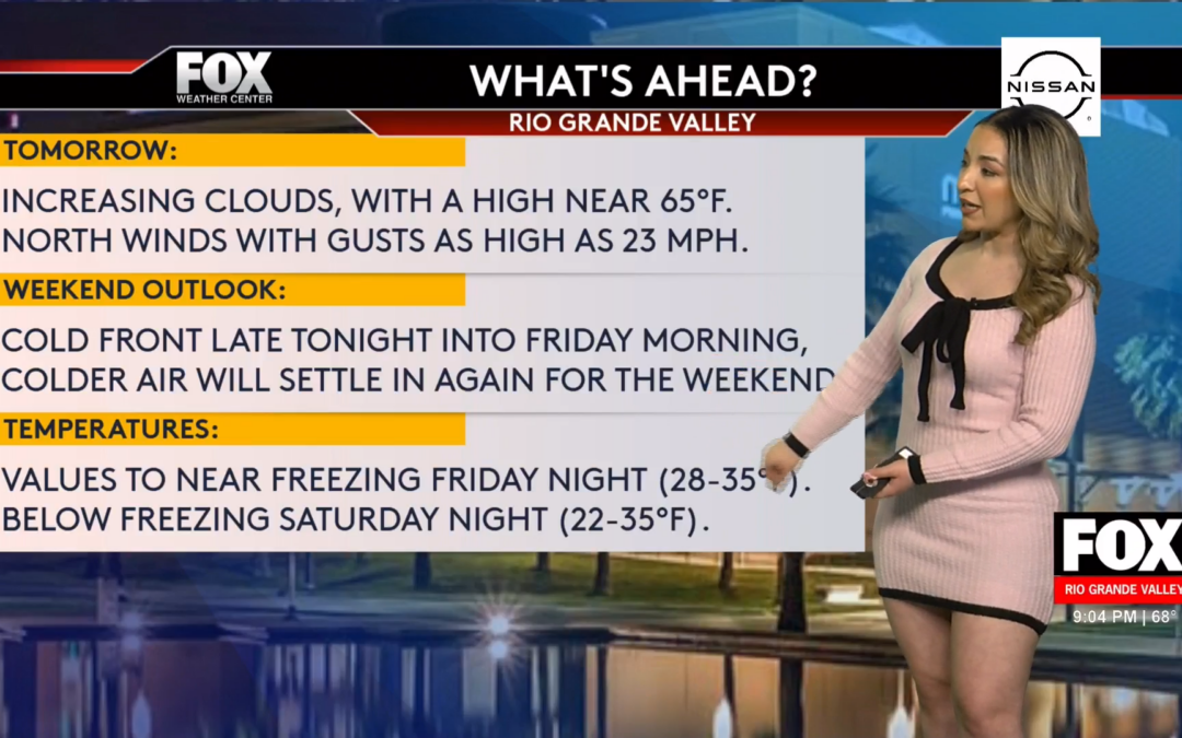 South Texas Weather Alert: Cold Front to Bring Freezing Temperatures