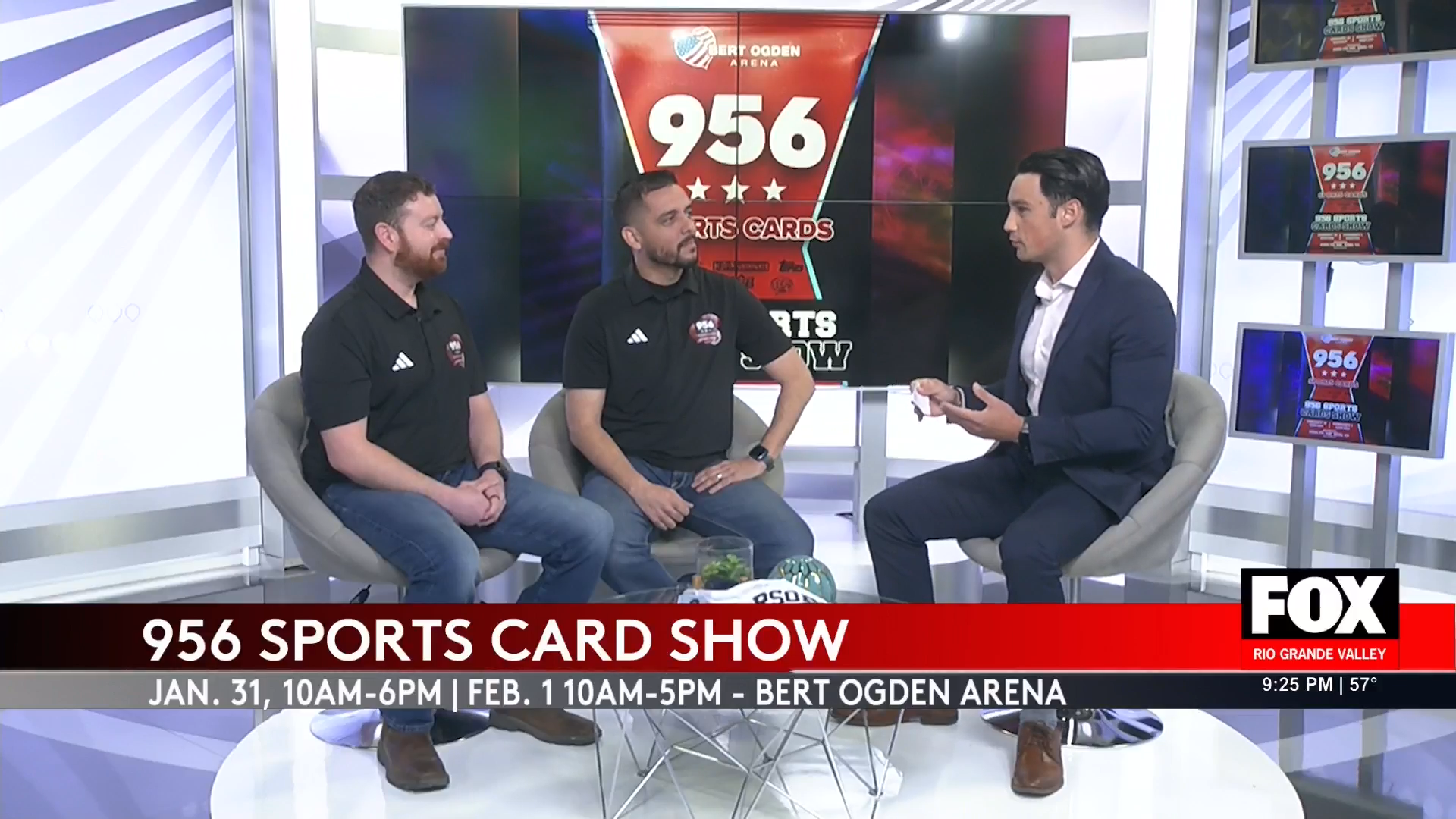 Highlights from the Sports Card Show at Bert Ogden Arena in South Texas
