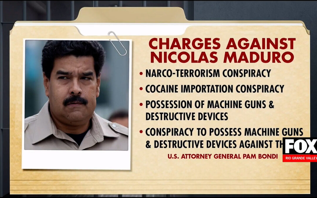 Nicolas Maduro’s Arrest: Facing Narco Terrorism Charges in U.S. Court